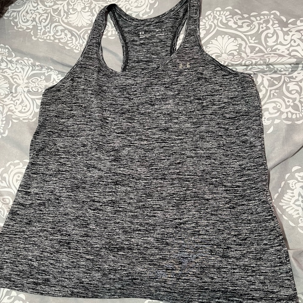 Heathered Grey Under-armor Tank Top